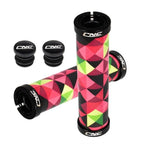 Bike Handlebar Grips Lock On Bicycle Grips MTB Gel Silicone Mountain Bike Cycling Handle Bar Grips Non-slip Lock-on Bicycle Hand Bike Grips For Mountain Bike Scooter Stevvex