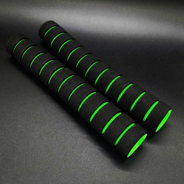 Bike Long Length Bike Racing Bicycle Handle Bar Foam Sponge Grip Cover Non-slip Soft Handlebar Bike Bar Grips Foam Single Bicycle Handle Bar Soft Comfortable Non-Slip Bike Handle Grips For Mountain 12/22cm Stevvex
