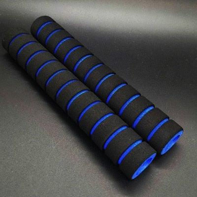Bike Long Length Bike Racing Bicycle Handle Bar Foam Sponge Grip Cover Non-slip Soft Handlebar Bike Bar Grips Foam Single Bicycle Handle Bar Soft Comfortable Non-Slip Bike Handle Grips For Mountain 12/22cm Stevvex
