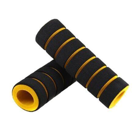 Bike Long Length Bike Racing Bicycle Handle Bar Foam Sponge Grip Cover Non-slip Soft Handlebar Bike Bar Grips Foam Single Bicycle Handle Bar Soft Comfortable Non-Slip Bike Handle Grips For Mountain 12/22cm Stevvex