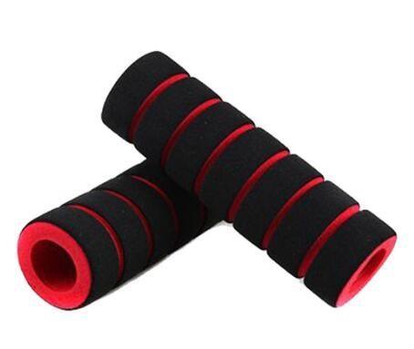 Bike Long Length Bike Racing Bicycle Handle Bar Foam Sponge Grip Cover Non-slip Soft Handlebar Bike Bar Grips Foam Single Bicycle Handle Bar Soft Comfortable Non-Slip Bike Handle Grips For Mountain 12/22cm Stevvex