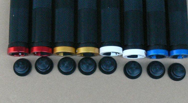 Bike Road Cycling Bicycle Handlebar Cover Grips Soft Rubber Anti-Slip Bike Handle Grip Lock Bar Non-Slip-Rubber Bicycle Handle Grip With Aluminum Lock Bike Grip For Scooter Cruiser Tricycle Wheel Chair Mountain Road Urban Foldable Bike Stevvex