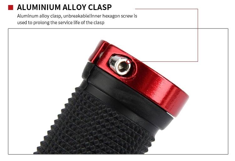 Bike Road Cycling Bicycle Handlebar Cover Grips Soft Rubber Anti-Slip Bike Handle Grip Lock Bar Non-Slip-Rubber Bicycle Handle Grip With Aluminum Lock Bike Grip For Scooter Cruiser Tricycle Wheel Chair Mountain Road Urban Foldable Bike Stevvex