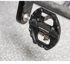 Bike self-locking pedal nylon DU+3 pilin bearing Mountain Clipless Bike bicycle Pedal Cleats pedal bicycle Mountain Bike CNC Die-Cast Aluminum Sealed Pedals With Cleats Dual Platform Clipless Pedals For Mountain Bike Easy Clip In And Out Stevvex