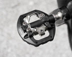 Bike self-locking pedal nylon DU+3 pilin bearing Mountain Clipless Bike bicycle Pedal Cleats pedal bicycle Mountain Bike CNC Die-Cast Aluminum Sealed Pedals With Cleats Dual Platform Clipless Pedals For Mountain Bike Easy Clip In And Out Stevvex
