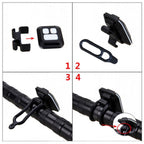 Bike Signal Wireless Remote Mountain Bike Cycling Lights Remote Control LED Warning Lamp Flashing Bike TailLight With Turn Signals Wireless Remote Control Ultra Bright LED Safety Warning Rear Lights Stevvex