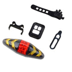 Bike Signal Wireless Remote Mountain Bike Cycling Lights Remote Control LED Warning Lamp Flashing Bike TailLight With Turn Signals Wireless Remote Control Ultra Bright LED Safety Warning Rear Lights Stevvex
