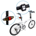 Bike Signal Wireless Remote Mountain Bike Cycling Lights Remote Control LED Warning Lamp Flashing Bike TailLight With Turn Signals Wireless Remote Control Ultra Bright LED Safety Warning Rear Lights Stevvex