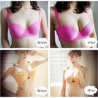 Bikini Chest Pad Bikini Set Breast Pads Breathable Push Up Sticky Bra Cups For Women Push Up Padded Bikinis Swimsuit Women Swimwear Women Thicker Breathable Sponge Bra Pad Stevvex