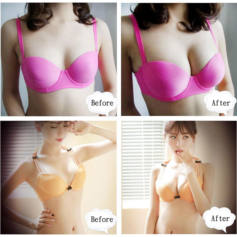 Bikini Chest Pad Bikini Set Breast Pads Breathable Push Up Sticky Bra Cups For Women Push Up Padded Bikinis Swimsuit Women Swimwear Women Thicker Breathable Sponge Bra Pad Stevvex
