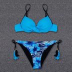 Bikini Push Up Swimwear  Bikini Set Pink Swimwear Women Micro Swimsuit Female Bandage Bikini Beach Wear Swimming Two-Piece Swimsuit Summer Swimsuit for Women Stevvex