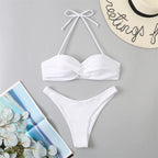 Bikini Push Up Swimwear  Bikini Set Pink Swimwear Women Micro Swimsuit Female Bandage Bikini Beach Wear Swimming Two-Piece Swimsuit Summer Swimsuit for Women Stevvex