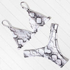 Bikini Swimwear Women Swimsuit Push Up Micro Bikinis Set Swimming Bathing Suit Beachwear Summer Thong Bottom Two Piece Bikini Double Shoulder Straps Cute Swimsuit Triangle Bathing  Bikini