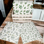 Biodegradable Kitchen Cloths 70% Cellulose 30% Cotton Eco-Friendly Reusable Set BandsCo Straps