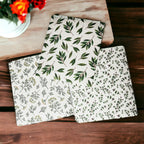Biodegradable Kitchen Cloths 70% Cellulose 30% Cotton Eco-Friendly Reusable Set BandsCo Straps