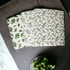 Biodegradable Kitchen Cloths 70% Cellulose 30% Cotton Eco-Friendly Reusable Set BandsCo Straps