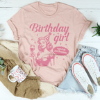 Birthday Girl Aged To Perfection Tee Peachy Sunday