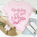 Birthday Girl Aged To Perfection Tee Peachy Sunday