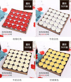 Birthday Party Supplies Wedding Cake Candles Safe Flames Dessert Decoration Candle Round Candle Hand Poured Premium Wax Party Candles