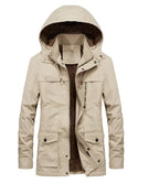 Men's Winter Fleece Thick Windbreaker Jacket Pi-Mart