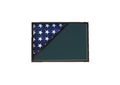 Shadow box for 5x9.5 flag, Black Finish The Military Gift Store