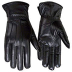 Ladies Warm Winter Dress And Work Gloves, Thermal Lining, Genuine Black Leather - SJB-DIAMOND ELITES