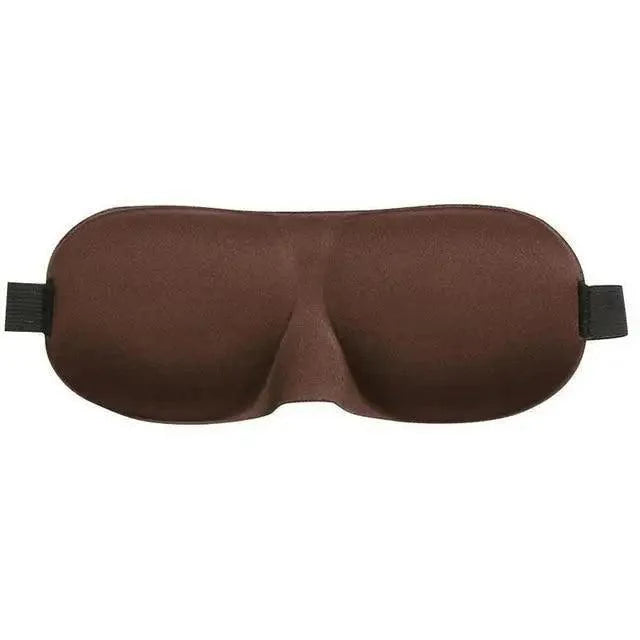 Black 3D Sleep Natural Sleeping Mask Eye Adjustable Strap Eye Mask Cover Portable Travel Blindfold Comfortable Mask For Sleeping Stevvex