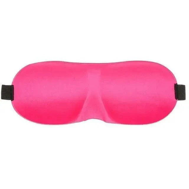 Black 3D Sleep Natural Sleeping Mask Eye Adjustable Strap Eye Mask Cover Portable Travel Blindfold Comfortable Mask For Sleeping Stevvex