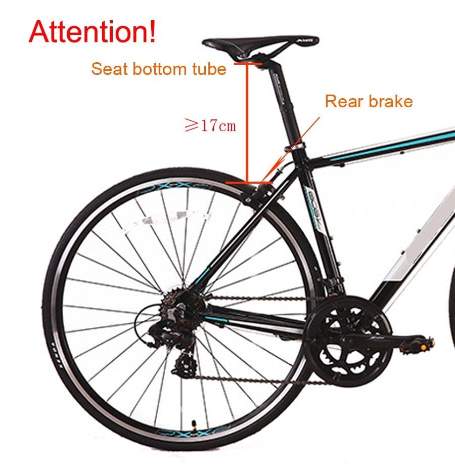 Black Bike Bag Bicycle Bag Cycle Cycling Bike Seat Bag Bags Accessories Waterproof Bike Packing Bags Large Bike Bags Fully Waterproof Bike Bag Under Seat Roll Up Cycling Rear Tail Pack Stevvex