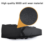 Black Bike Bag Bicycle Bag Cycle Cycling Bike Seat Bag Bags Accessories Waterproof Bike Packing Bags Large Bike Bags Fully Waterproof Bike Bag Under Seat Roll Up Cycling Rear Tail Pack Stevvex