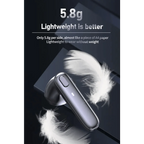 Black Bluetooth-Compatible Wireless Bass Ear Buds Stereo Headphone With Mic Touch Control Bluetooth Lightweight Earphones Stevvex