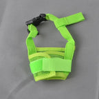 Black Breathable Anti Barking Adjustable Dog Muzzle Nylon Straps Anti Biting Dog Muzzles Cool Pets Accessories Stevvex