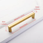 Black Cabinet Handle Square Furniture Hardware Stainless Steel Kitchen Door Knobs Cupboard Wardrobe Drawer Pulls Furniture Handle Drawer Pull Hardware Stainless Steel Kitchen Drawer Pulls Cabinet Handles Stevvex