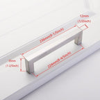 Black Cabinet Handle Square Furniture Hardware Stainless Steel Kitchen Door Knobs Cupboard Wardrobe Drawer Pulls Furniture Handle Drawer Pull Hardware Stainless Steel Kitchen Drawer Pulls Cabinet Handles Stevvex