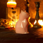 Black Cat Candle Cat Skeleton Candle Unveil Skeleton When Burning Cool And Unique Gifts For Animal Lovers Cat Gifts Cat Lovers Gift Pet Candle Handmade Candle Craft Candle With skeleton Christmas New Year Decoration Gift Stevvex