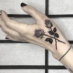 Black Clown Temporary Tattoo Sticker Body Art Arm Waist Fake Waterproof Tattoos Elegant Small Design For Men Women Stevvex
