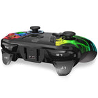 Black Easy Wireless Joystick Gamepad with Programmable Buttons Compatible With PC Laptop Stevvex