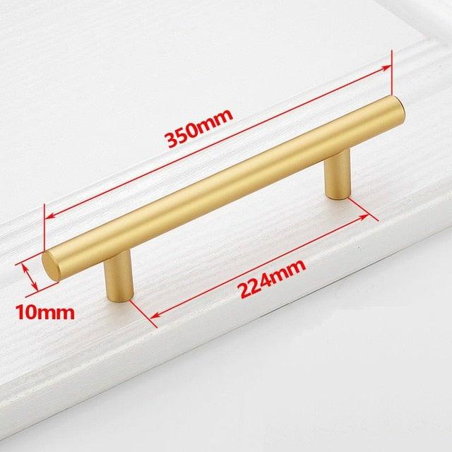 Black Golden Cupboard Handle Brushed Stainless Steel Kitchen Cabinet Door Knob Furniture Drawer Pull Hardware Pulls  Bar Handle  Furniture Handle Drawer Pull Hardware Stainless Steel Kitchen Drawer Pulls Cabinet Handles Stevvex