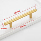 Black Golden Cupboard Handle Brushed Stainless Steel Kitchen Cabinet Door Knob Furniture Drawer Pull Hardware Pulls  Bar Handle  Furniture Handle Drawer Pull Hardware Stainless Steel Kitchen Drawer Pulls Cabinet Handles Stevvex