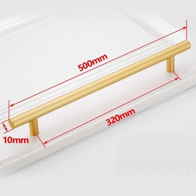 Black Golden Cupboard Handle Brushed Stainless Steel Kitchen Cabinet Door Knob Furniture Drawer Pull Hardware Pulls  Bar Handle  Furniture Handle Drawer Pull Hardware Stainless Steel Kitchen Drawer Pulls Cabinet Handles Stevvex