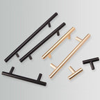 Black Golden Cupboard Handle Brushed Stainless Steel Kitchen Cabinet Door Knob Furniture Drawer Pull Hardware Pulls  Bar Handle  Furniture Handle Drawer Pull Hardware Stainless Steel Kitchen Drawer Pulls Cabinet Handles Stevvex