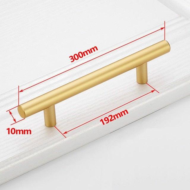 Black Golden Cupboard Handle Brushed Stainless Steel Kitchen Cabinet Door Knob Furniture Drawer Pull Hardware Pulls  Bar Handle  Furniture Handle Drawer Pull Hardware Stainless Steel Kitchen Drawer Pulls Cabinet Handles Stevvex