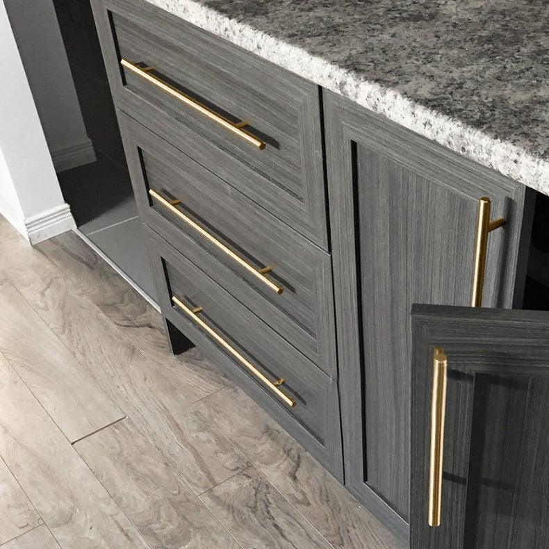 Black Golden Cupboard Handle Brushed Stainless Steel Kitchen Cabinet Door Knob Furniture Drawer Pull Hardware Pulls  Bar Handle  Furniture Handle Drawer Pull Hardware Stainless Steel Kitchen Drawer Pulls Cabinet Handles Stevvex