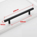 Black Golden Cupboard Handle Brushed Stainless Steel Kitchen Cabinet Door Knob Furniture Drawer Pull Hardware Pulls  Bar Handle  Furniture Handle Drawer Pull Hardware Stainless Steel Kitchen Drawer Pulls Cabinet Handles Stevvex