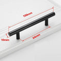 Black Golden Cupboard Handle Brushed Stainless Steel Kitchen Cabinet Door Knob Furniture Drawer Pull Hardware Pulls  Bar Handle  Furniture Handle Drawer Pull Hardware Stainless Steel Kitchen Drawer Pulls Cabinet Handles Stevvex