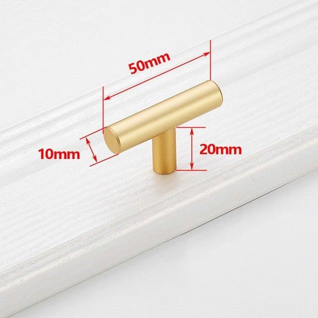 Black Golden Cupboard Handle Brushed Stainless Steel Kitchen Cabinet Door Knob Furniture Drawer Pull Hardware Pulls  Bar Handle  Furniture Handle Drawer Pull Hardware Stainless Steel Kitchen Drawer Pulls Cabinet Handles Stevvex