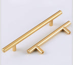 Black Golden Cupboard Handle Brushed Stainless Steel Kitchen Cabinet Door Knob Furniture Handle Drawer Pull Hardware Stainless Steel Kitchen Drawer Pulls Cabinet Handles