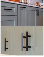 Black Golden Cupboard Handle Brushed Stainless Steel Kitchen Cabinet Door Knob Furniture Handle Drawer Pull Hardware Stainless Steel Kitchen Drawer Pulls Cabinet Handles