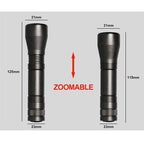 Black Light Flashlight UV Flashlight Super Bright LED Tactical Flashlights 1200 Lumen Rechargeable LED Zoomable UV Torch Waterproof Flashlight Lamp For Pet Urine Stains Detection/Camping Stevvex
