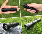 Black Light Flashlight UV Flashlight Super Bright LED Tactical Flashlights 1200 Lumen Rechargeable LED Zoomable UV Torch Waterproof Flashlight Lamp For Pet Urine Stains Detection/Camping Stevvex